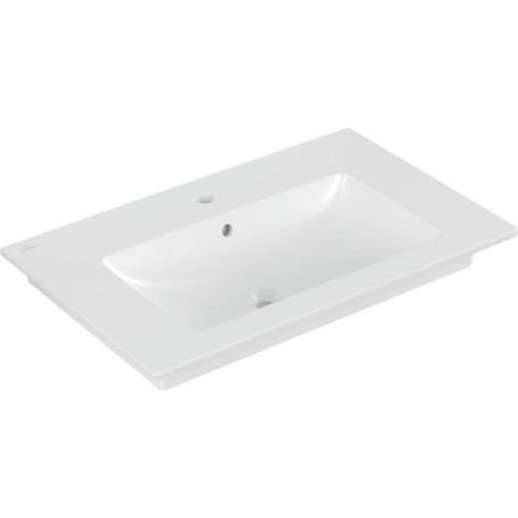 V&B Schrankwaschtisch VENTICELLO 800x500mm mit Überlauf stone white C+