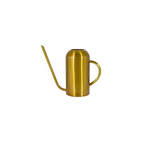 Regadera para plantas de interior y exterior, capacidad de 1500 ml (50 oz), boquilla larga, acero inoxidable, apta para plantas en maceta, bonsáis, flores y otras plantas - Crezuo