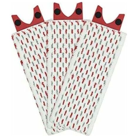 BUNTHAUS PA Tapis de nettoyage pour têtes de balai à franges pulvérisateur Vileda Ultramax 2 en 1, tapis de rechange en microfibre, têtes d'aspirateur remplaçables pour usage domestique, têtes de bala (1/4)