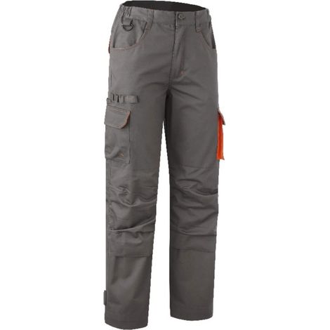 Pantalon de travail multipoches FEMME MISTI Gris S (1/2)