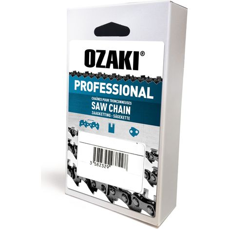 Chaîne De Tronçonneuse Ozaki Pro Semi Carrée 1/4'' 050 (1,3mm) 60 Entraîneurs (1/2)