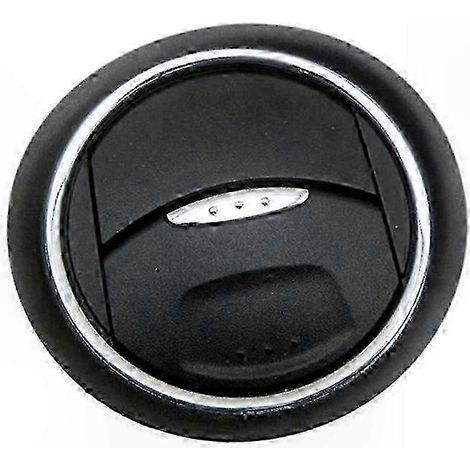 Grille d'aération ronde universelle pour tableau de bord auto, sortie climatisation de remplacement 6M21U018B09ADW (1/5)