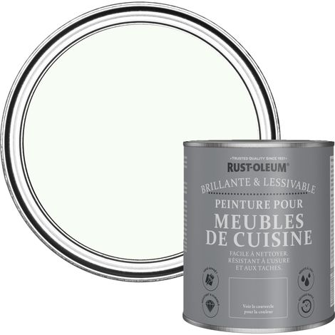 Peinture Blanche pour Meubles de Cuisine, Finition Brillante - 750ml (1/5)