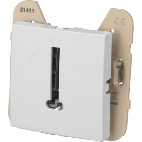 Prise téléphone T8 blanc Efapel Logus 90