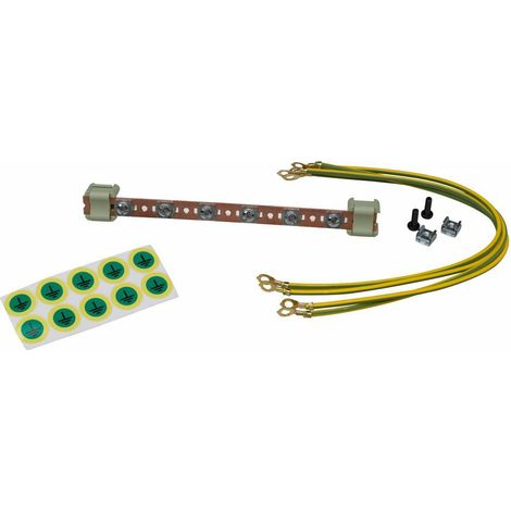 Equip Erdungsset multicolor mit 6 Anschlüssen