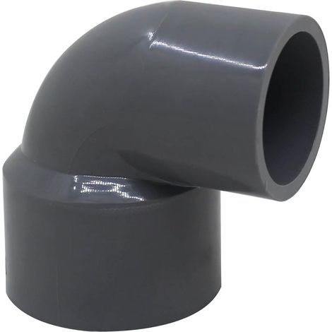 Reducteur coude pression manchon réduit pvc raccord tuyau d'arrosage adaptateur reduction piscine connecteur (1/5)
