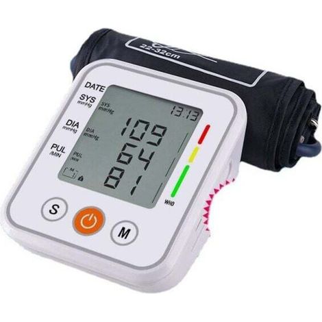 Home Electronic Blood Pressure Monitor, Upper Arm Blood Pressure Monitor, Blood Pressure Instrument
