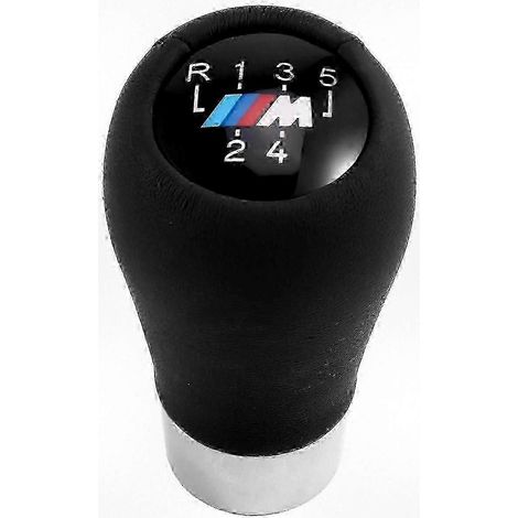 Pommeau de levier de vitesses manuel avec LED rouge pour BMW Série 1, 3, 5 et 6 (modèles E30, E36, E39, E46, E60, E87, E90 et E91) (1/5)