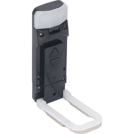 Lampe USB pliable, 3 modes de couleur, intensité variable, veilleuse portable simple pour la lecture et l'identification des bijoux, noire