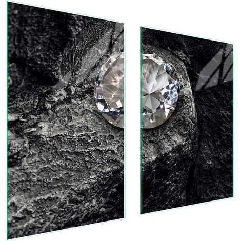 PLACA PROTECTORA DE VIDRIO PARA COCINA 65x52 DIAMANTE (1/5)