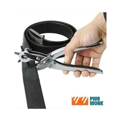 Perforatrice pour rivets - Pour ceintures en cuir, carton et papier (1/4)