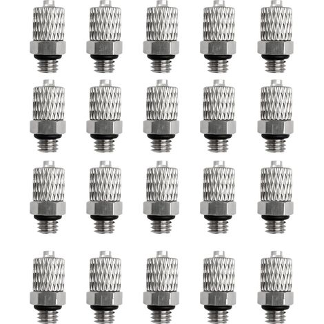20 Mini Raccords Droits M5-4x2mm pour Projets de Bricolage et Robots (1/5)