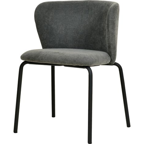 Chaise Empilable en Tissu Break - Lot de 2 - Veba