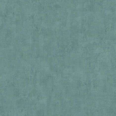 Ton-in-Ton Tapete Profhome 380244 Vliestapete leicht strukturiert unifarben matt blau grün 5,33 m2