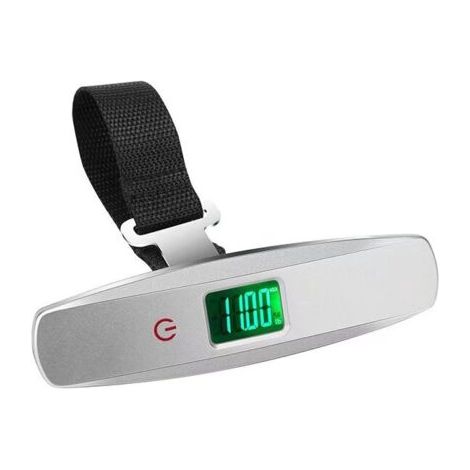 Pèse Bagage Electronique,Pèse Valise de Voyage Balance Numérique Portable Extérieur LCD Rétro-clairé Max 50 KG, Idéal pour Voyage,Shopping Usage Domestique (1/5)