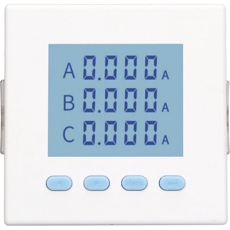 Compteur d'énergie triphasé numérique, testeur de consommation électrique, ampèremètre intelligent LCD AC220V 5A-AquaForge