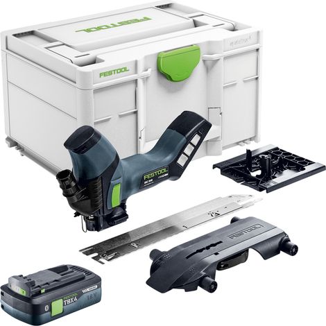 Festool ISC 240 EB-Basic Akku Dämmstoffsäge 18 V 240 mm + 1x Akku 4,0 Ah + Systainer - ohne Ladegerät