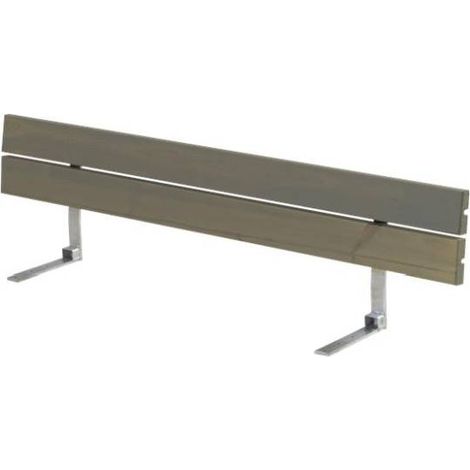 Plus Rückenlehne 166 cm graubraun Gartenbänke (1/3)