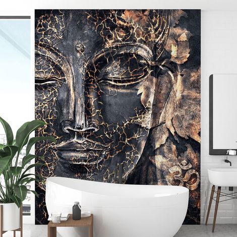 Papier peint panoramique - Bouddha - 130 cm x 154 cm (1/4)