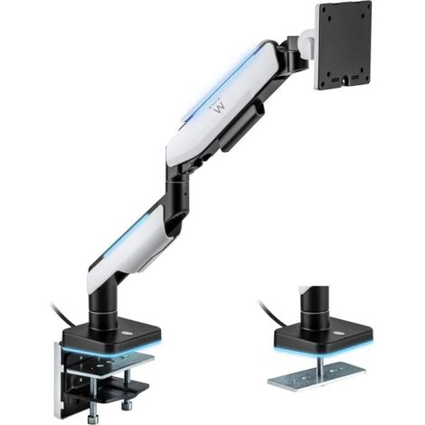 ewent EW1509 support moniteur noir blanc 49 pouces (1/3)