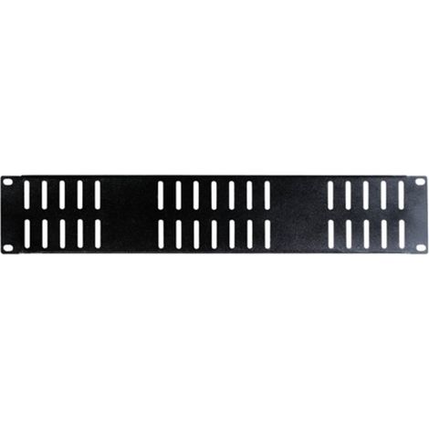 2U 19in Front Perforated Rack Panel