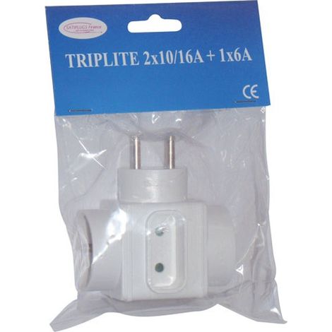 Triplite 2x16a+1x6a Sc - Satiplugs Francia