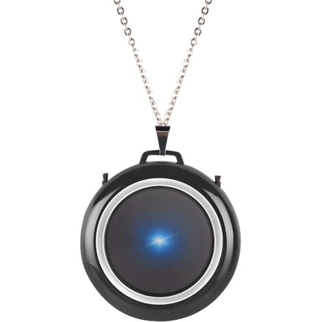 Purificateur d'air portable à collier, circulation d'air frais, purification, rechargeable par USB, sans danger pour les femmes enceintes et les bébés. (1/5)