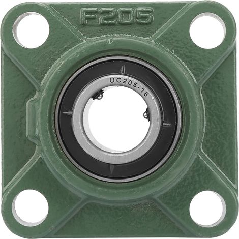 UCF205/205-16 Roulement carré de bloc d'oreiller de 30 mm/25,4 mm avec base solide 4 trous montés(25,4 mm)