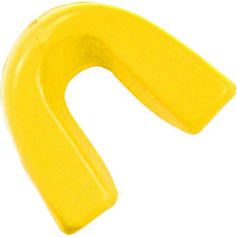 MÂCHOIRE DE BOXE SIMPLE JAUNE (1/2)