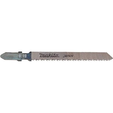 Makita – Lame de scie sauteuse HCS 63mm – Lot de 5 lames A85715 – Pour bois, PVC et contreplaqué – Denture inversée pour coupe nette
