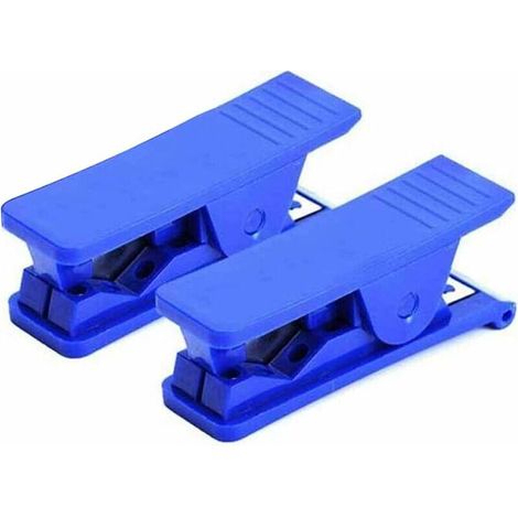 2 Pièces Coupe Tuyau,Couper Jusqu'à 16mm 3/4 Pouce Coupe-Tube en Plastique économique en Caoutchouc de Silicone Souple Pvc Pu en Nylon Tube de Tuyau en Plastique Coupe-Outil Outil de Coupe (1/5)