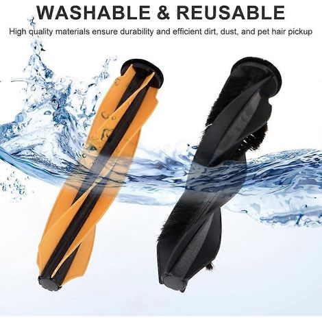Brosse pour aspirateur Rubber Main Brosses pour Dreame X50 Ultra/ L50 L40s Ultra and Mova V50 Ultra Robot Aspirateur (1/5)