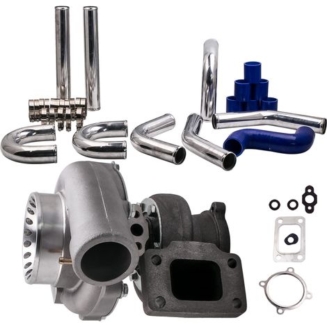 UniversalGT35 GT3582 Turbo Turbocompressore & 2.5" 64mm Intercooler Pipe kit (1/5)