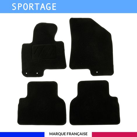 Tapis de voiture - Sur Mesure pour SPORTAGE (2010 - 2015) - 4 pièces - Tapis de sol antidérapant pour automobile (1/4)