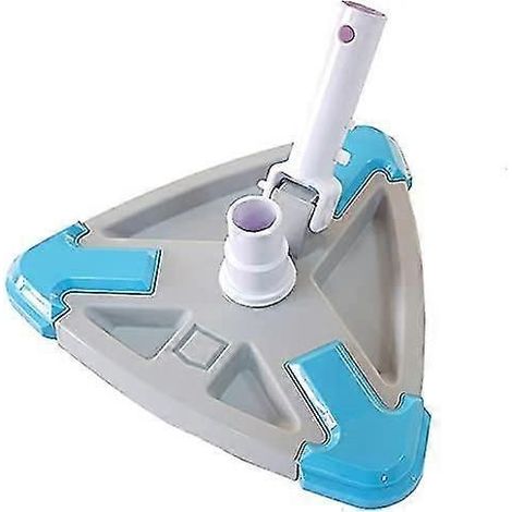 Swimming Pool Fish Pond Cleaning Triangle Manual Brush Sewage Suction Machine Swimming Pool Accessories Vacuum Cleaning (1/4)