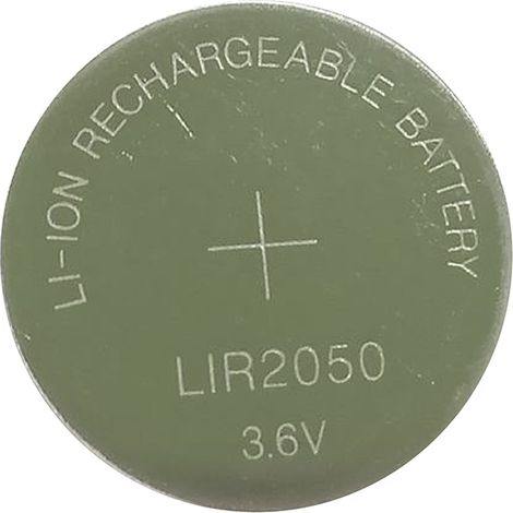 Pile bouton LIR2050 RS PRO, 2.75V, 20mm ( Prix pour 1 )