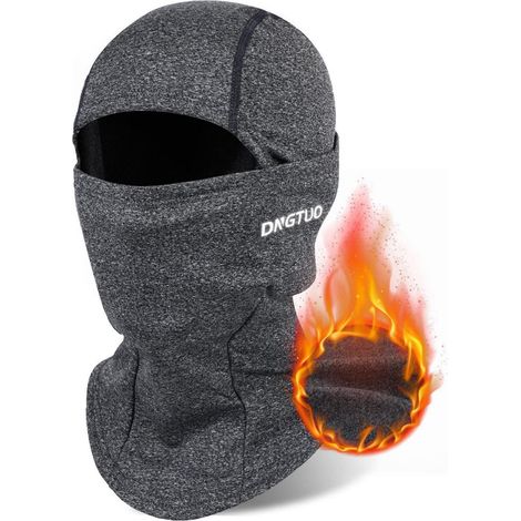 Masque d'hiver coupe-vent pour homme et femme, polaire chaude, respirant (1/5)