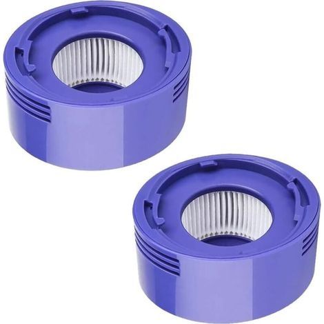 Filtre HEPA de Remplacement Compatible Aspirateur Moteur 2 Pièces Violet Blanc (1/4)
