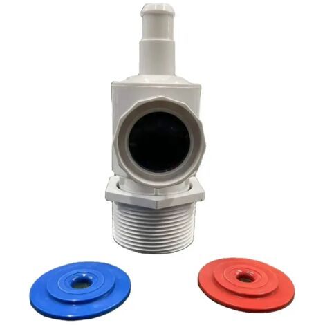 Connettore UWF 91009001 compatibile con Polaris Zodiac 380, 280, 180 - Pezzo di ricambio per pulitore per piscine - Raccordo a parete universale - Parte di assemblaggio