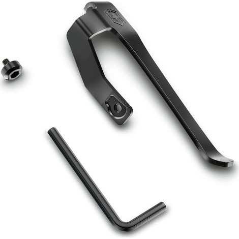Victorinox, Clip Swiss Tool Spirit, Coltellino Svizzero, accessori, Portachiavi, Tascabile, acciaio inossidabile, nero