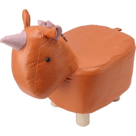 Niedliche Einhorn-Fußstütze mit weichem Polster und rutschfesten Füßen. Kleine Fußstütze für Kinder und Erwachsene. (1/5)