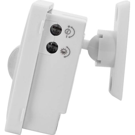 Mouvement PIR Infrarouge Automatique – 12 V, Induction du Corps Humain à économie d'énergie avec Plage de Détection de 140 °, Réglage du Retard, Idéal en Intérieur et Utilisation (1/5)