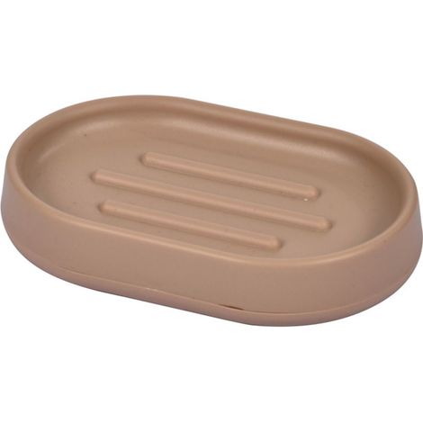 Porte Savon Design "Vitamine II" 13cm Taupe