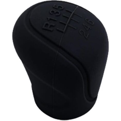 Universel en Silicone Pommeau Levier Vitesse Couvercle Pommeau Levier Vitesse en Silicone Automobile Couvre Frein Main Silicone, Anti Dérapant, Résistante Adapté à La Plupart des Capots (1/5)