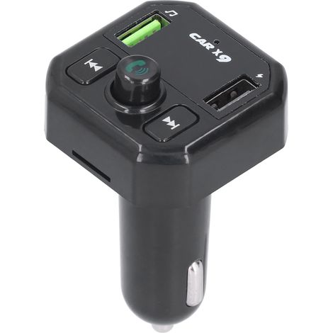Émetteur FM Bluetooth voiture avec chargeur allume-cigare et réception radio portable X9 (1/5)