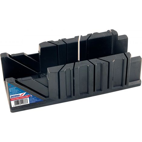 Scatola per tagli Dedra 1239-02 plastica 22.5° 45° 90°