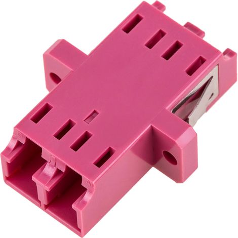 BeMatik - Coupleur Fibre Optique Duplex OM4 Multimode LC vers LC (1/5)