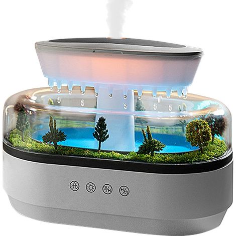 Diffuseur d'Huiles Essentielles Électrique  Parfum d'Intérieur Rafraîchissant pour la Maison  Humidificateur Paysage  pour Maison Appartement Bureau Salon Chambre Ferme Méditation (1/5)
