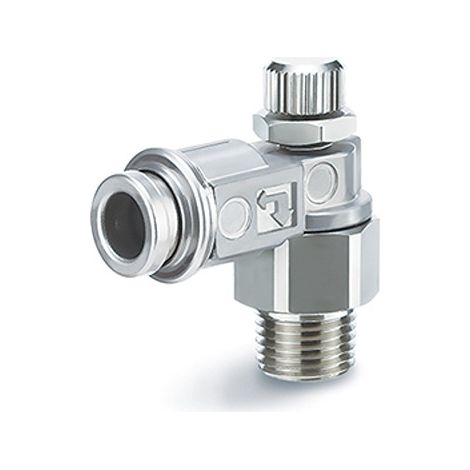 Raccord silencieux et réducteur d'échappement SMC ASB, G 1/8, 8mm ( Prix pour 1 )