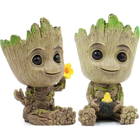 2er-Pack Groot-Blumentöpfe – Guardians of the Galaxy – Stifthalter